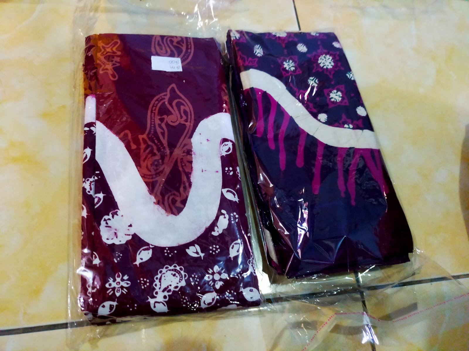 Batik Bahan Katun Motif Biji Timun dan Pedang Pusako