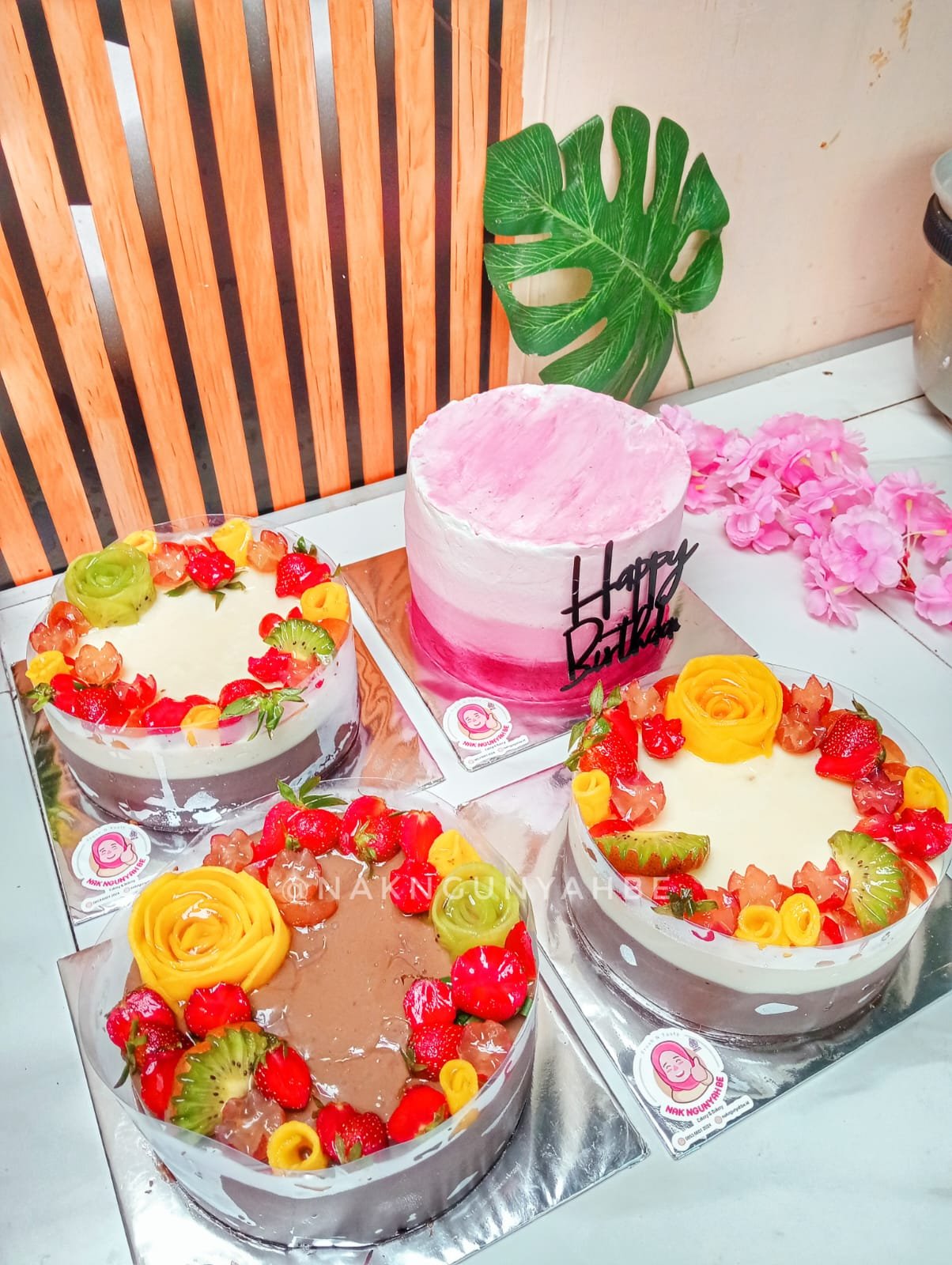 Puding Lapis Brownies
