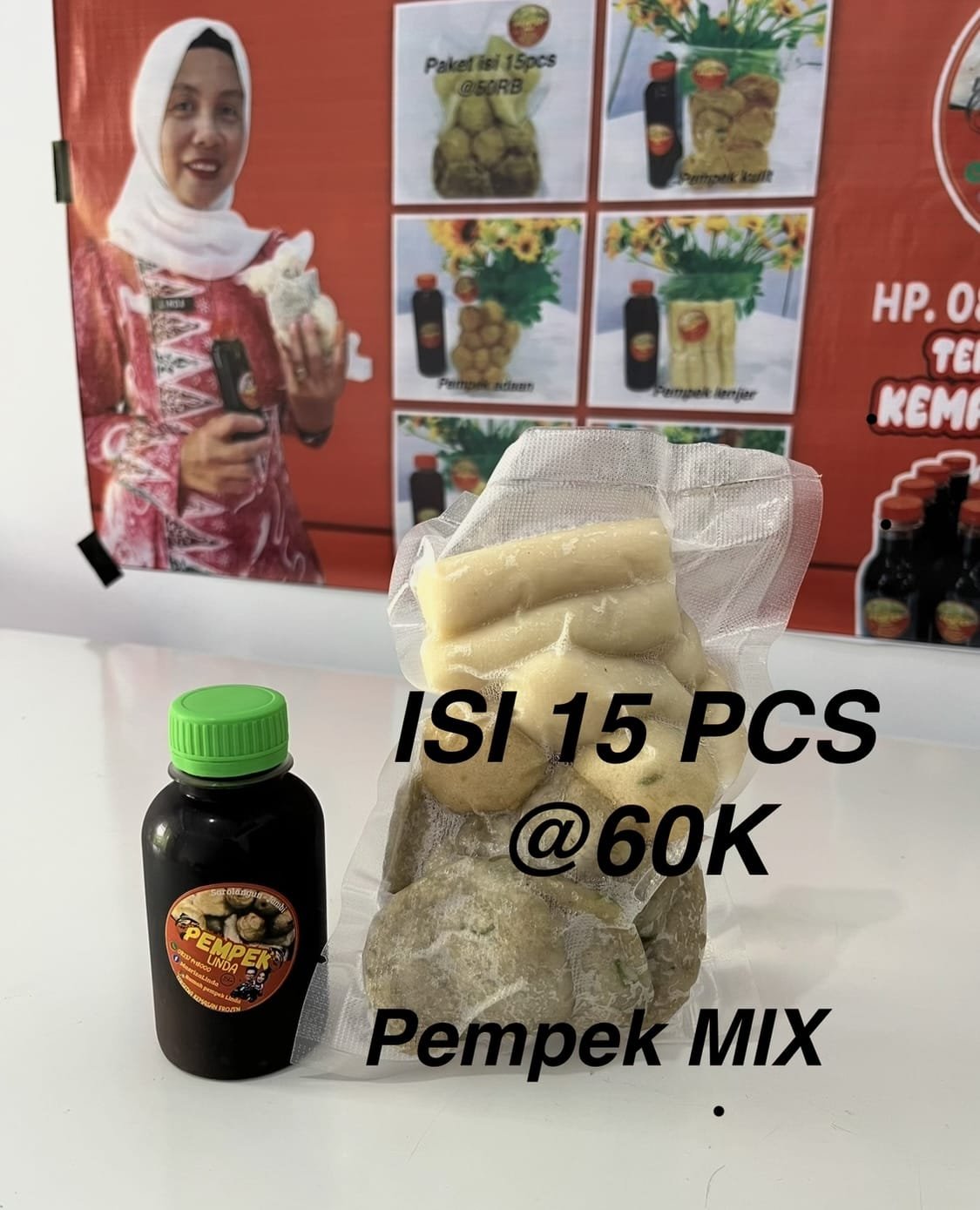 Pempek Mix (ISI 15 pcs)