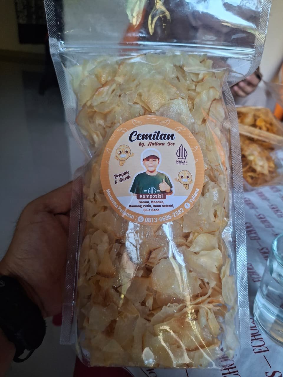Keripik Singkong Rasa Original (1 kg)