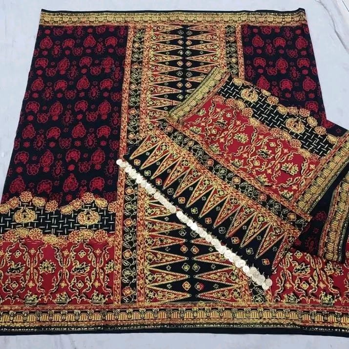 Kain batik Jambi set tekuluk 