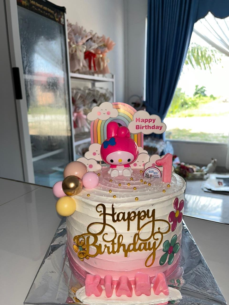 Cake Ultah boneka