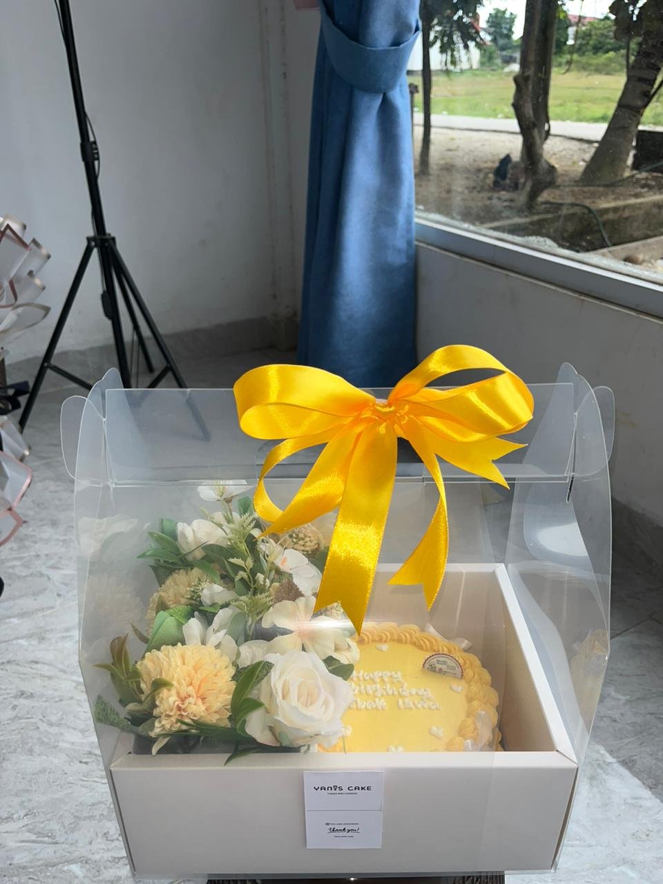 Cake Ultah bunga