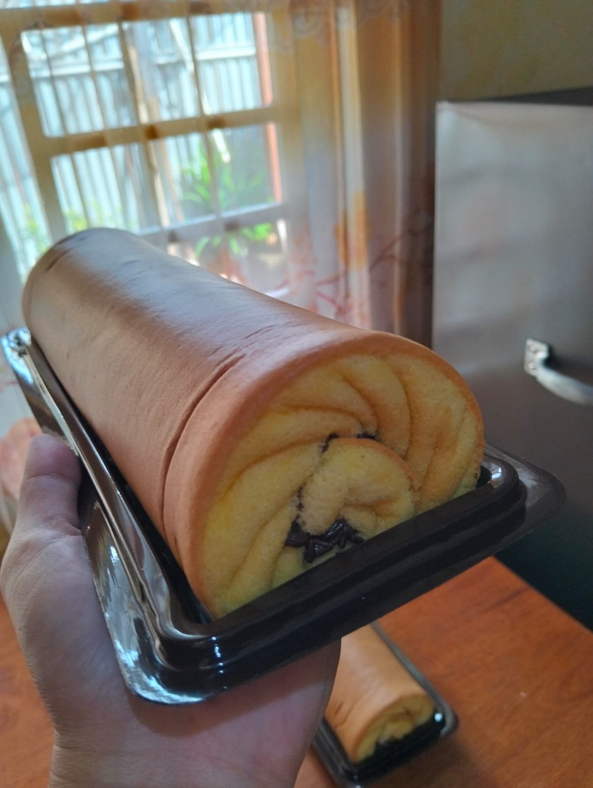 Bolu Gulung Coklat